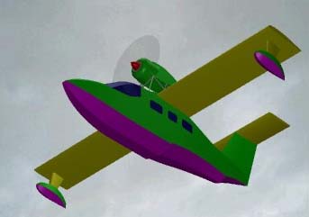 MIST amphibious airplane project